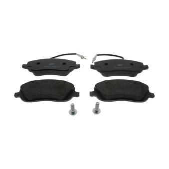 Jeu de 4 plaquettes de frein avant FERODO FDB1556 pour OPEL ASTRA 2.2 - 158cv