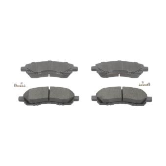 Jeu de 4 plaquettes de frein avant FERODO FDB1612 pour KIA CEED 2.0 - 122cv