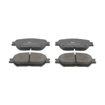 Jeu de 4 plaquettes de frein avant FERODO OEM 0449150020