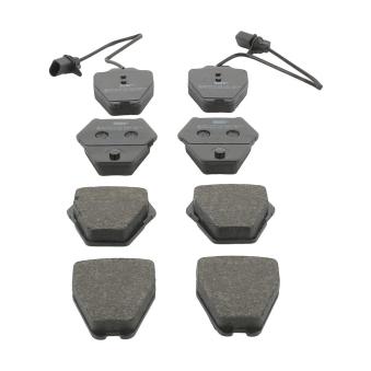 Jeu de 4 plaquettes de frein avant FERODO FDB1709 pour SKODA E-CITIGO 1.9 TDI - 110cv