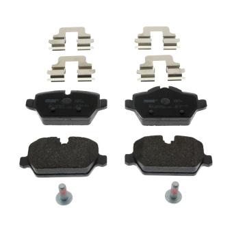 Jeu de 4 plaquettes de frein arrière FERODO FDB1806 pour VOLKSWAGEN MULTIVAN Cooper D - 112ch