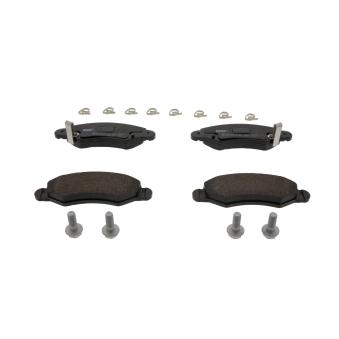 Jeu de 4 plaquettes de frein avant FERODO FDB1811 pour MERCEDES-BENZ SERIE 123 1.0 - 60cv