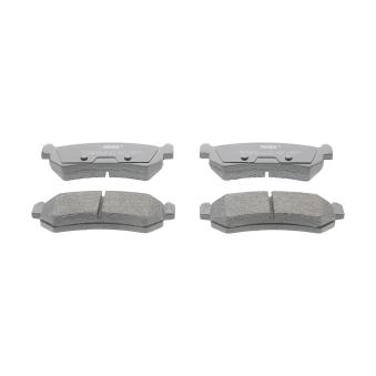 Jeu de 4 plaquettes de frein arrière FERODO FDB1889 pour DAEWOO NUBIRA 1.6 16V - 103cv