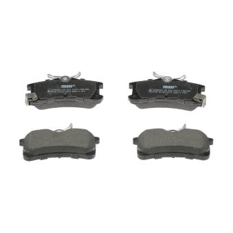 Jeu de 4 plaquettes de frein arrière FERODO OEM 0446602010