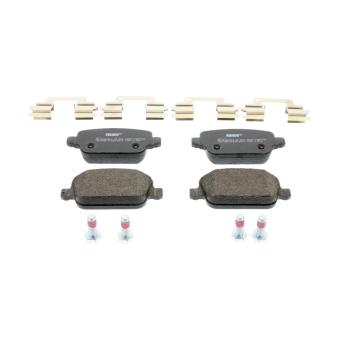 Jeu de 4 plaquettes de frein arrière FERODO OEM LR165293
