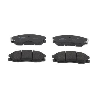 Jeu de 4 plaquettes de frein avant FERODO [FDB1934]