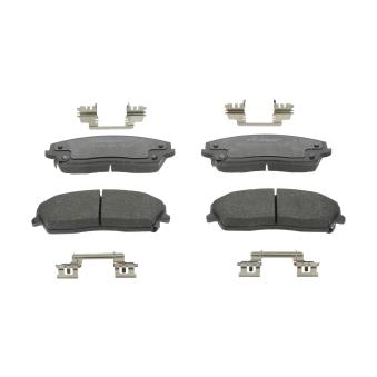 Jeu de 4 plaquettes de frein avant FERODO OEM 68147681AA