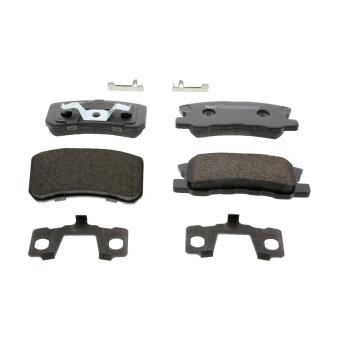 Jeu de 4 plaquettes de frein arrière FERODO [FDB1992]