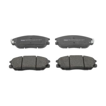 Jeu de 4 plaquettes de frein avant FERODO OEM 581013FA10