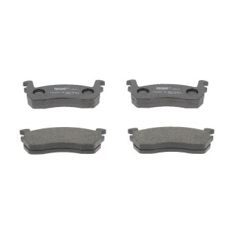 Jeu de 4 plaquettes de frein avant FERODO OEM 4106005B26