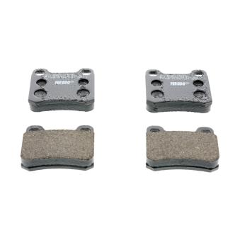 Jeu de 4 plaquettes de frein arrière FERODO [FDB328]