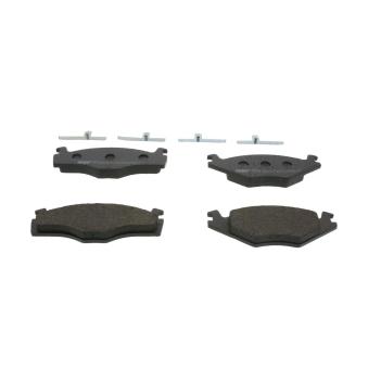 Jeu de 4 plaquettes de frein avant FERODO FDB392 pour SUZUKI CELERIO 1.6 - 110cv