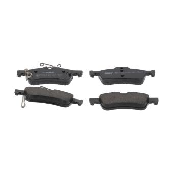 Jeu de 4 plaquettes de frein arrière FERODO OEM 044660D010
