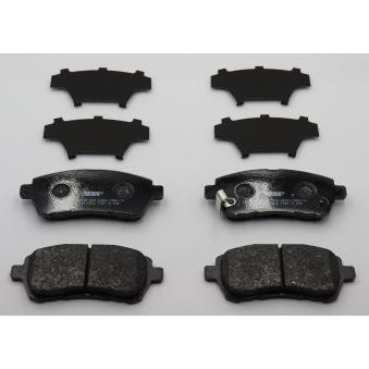 Jeu de 4 plaquettes de frein avant FERODO [FDB4110]