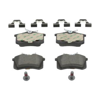 Jeu de 4 plaquettes de frein arrière FERODO OEM 5QD698451