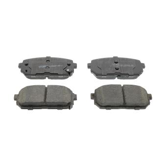 Jeu de 4 plaquettes de frein arrière FERODO [FDB4193]