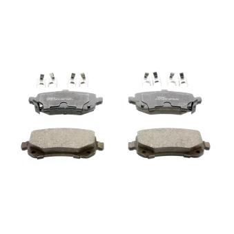 Jeu de 4 plaquettes de frein arrière FERODO OEM K68053152AA