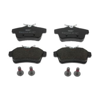 Jeu de 4 plaquettes de frein arrière FERODO [FDB4224]