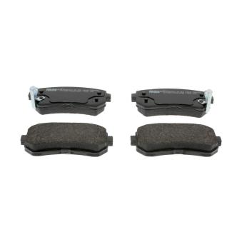 Jeu de 4 plaquettes de frein arrière FERODO FDB4235 pour CHEVROLET AVALANCHE 1.6 - 115cv