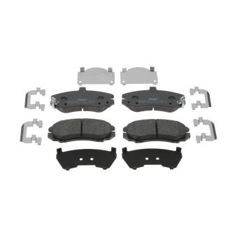 Jeu de 4 plaquettes de frein avant FERODO OEM 581012DA50