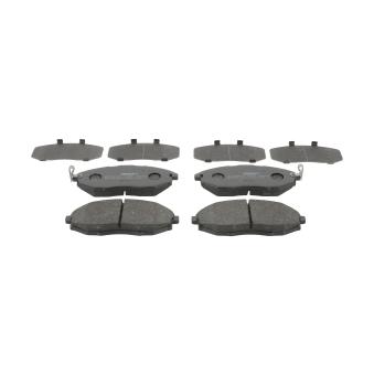 Jeu de 4 plaquettes de frein avant FERODO OEM 96952179