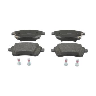 Jeu de 4 plaquettes de frein avant FERODO FDB4339 pour DACIA LODGY 1.4 CRDi 75 - 75cv