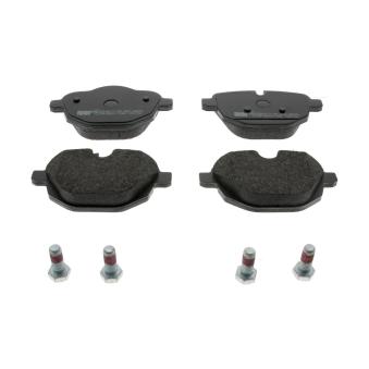 Jeu de 4 plaquettes de frein arrière FERODO [FDB4376]