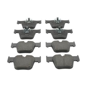 Jeu de 4 plaquettes de frein avant FERODO [FDB4412]