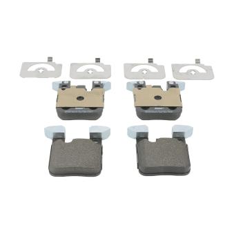 Jeu de 4 plaquettes de frein arrière FERODO FDB4663 pour BMW Série 4 430 i - 252cv