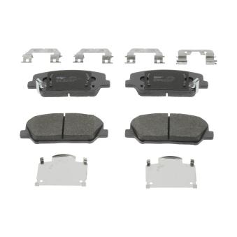 Jeu de 4 plaquettes de frein avant FERODO OEM 581012MA00
