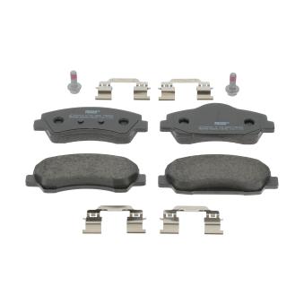 Jeu de 4 plaquettes de frein avant FERODO FDB4823 pour PEUGEOT 308 1.6 HDi 100 - 99cv