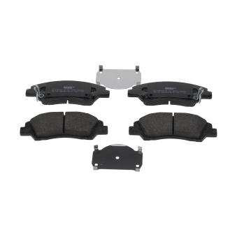 Jeu de 4 plaquettes de frein avant FERODO [FDB4920]