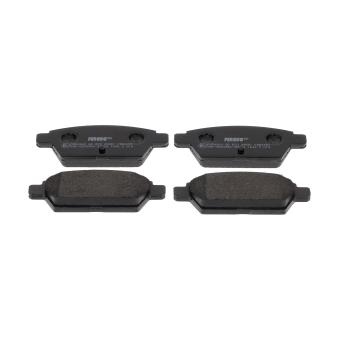 Jeu de 4 plaquettes de frein arrière FERODO OEM GPYA2648ZD