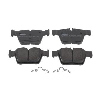 Jeu de 4 plaquettes de frein arrière FERODO [FDB5017]