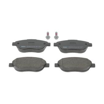 Jeu de 4 plaquettes de frein avant FERODO FDB5028 pour CHEVROLET SILVERADO 1500 1.6 HDI - 90cv