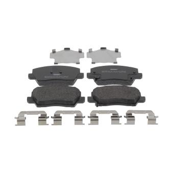 Jeu de 4 plaquettes de frein avant FERODO FDB5037 pour KIA PICANTO 1.0 - 67cv