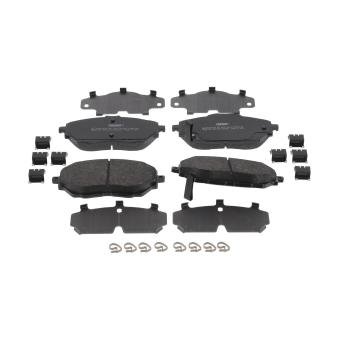 Jeu de 4 plaquettes de frein avant FERODO OEM 04465F4010