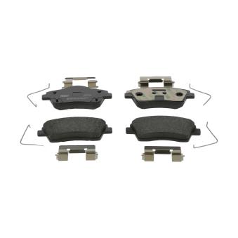 Jeu de 4 plaquettes de frein avant FERODO OEM 32276932