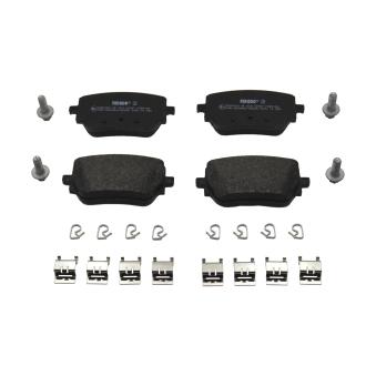 Jeu de 4 plaquettes de frein avant FERODO OEM 0004201706