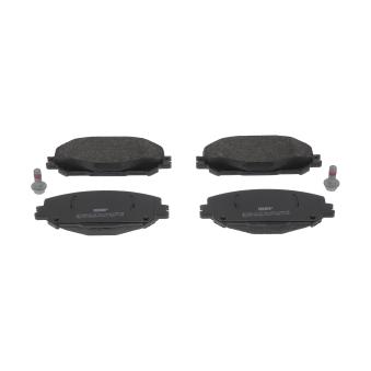 Jeu de 4 plaquettes de frein avant FERODO [FDB5198]