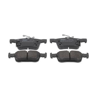Jeu de 4 plaquettes de frein arrière FERODO OEM 43022TGNG02