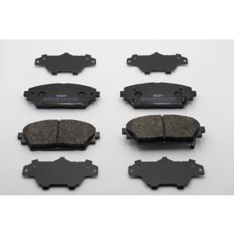 Jeu de 4 plaquettes de frein avant FERODO OEM BCYB3328Z