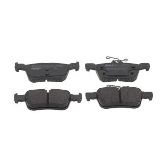 Jeu de 4 plaquettes de frein arrière FERODO OEM DG9C2M007GA