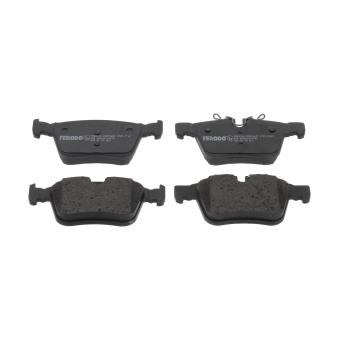Jeu de 4 plaquettes de frein arrière FERODO OEM T4K11469