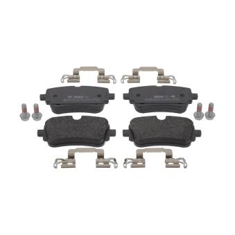 Jeu de 4 plaquettes de frein arrière FERODO OEM 4KE698451D