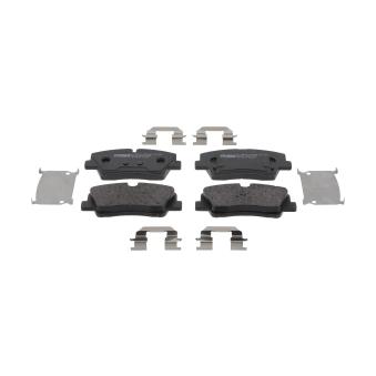 Jeu de 4 plaquettes de frein arrière FERODO FDB5391 pour HYUNDAI H350 2.5 CRDI - 150cv