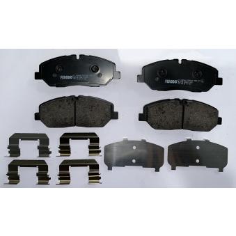 Jeu de 4 plaquettes de frein avant FERODO OEM 5810159a20