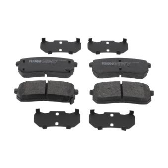 Jeu de 4 plaquettes de frein avant FERODO OEM 58302c5a00
