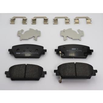 Jeu de 4 plaquettes de frein avant FERODO OEM 58101P2A70 Jeu de 4 plaquettes de frein avant FERODO OEM 58101P2A70