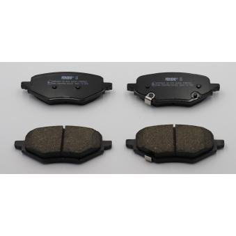 Jeu de 4 plaquettes de frein avant FERODO [FDB5562]